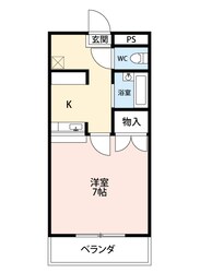 ルック中町の物件間取画像